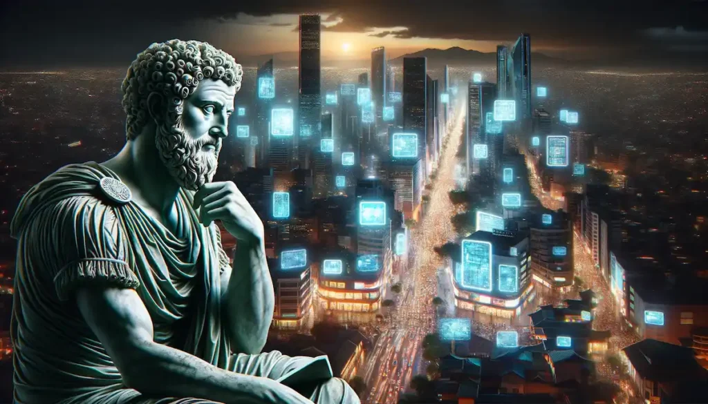 Marcus Aurelius and Managing Stress in the Digital Age
